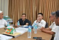 Wakil Gubernur Aceh, H. Fadhlullah, melakukan kunjungan kerja ke kantor PT. Patriot Nusantara Aceh (Patna), Badan Usaha Pembangun dan Pengelola Kawasan (BUPP) Kawasan Ekonomi Khusus (KEK) Arun Lhokseumawe, Kamis (8/5/2025).