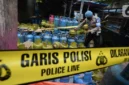 Dalam penggerebekan itu, polisi menyita ratusan tabung gas berbagai ukuran serta alat bantu pemindahan isi tabung. 11/06/2025. poto Liputan 6.