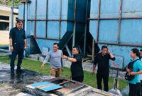 Bupati Aceh Besar H. Muharram Idris manfaatkan hari libur tinjau instalasi Water Treatment Plant (WTP) PDAM Tirta Montala Cabang Darul Imarah-Glee Taron Matie, Minggu, 22/06/2025.
