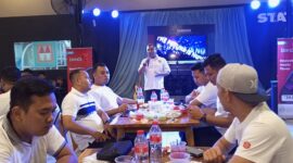 Ketua IMI Langsa Dalem Syukri ST saat memberikan sambutan 