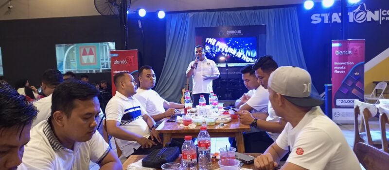 Ketua IMI Langsa Dalem Syukri ST saat memberikan sambutan 
