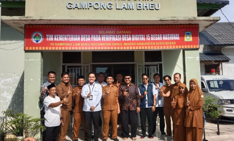 Tim Kementrian Desa akan melakukan kunjungan ke Gampong Lam Bheu Kecamatan Darul Imarah Kabupaten Aceh Besar.