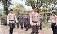 Wakapolres Simeulue Pimpin Apel Gelar Pasukan Operasi Patuh Seulawah 2025