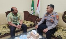 Bangun Koordinasi Wujudkan Kamtibmas, Kapolsek Paya Bakong Silaturahmi dengan Camat