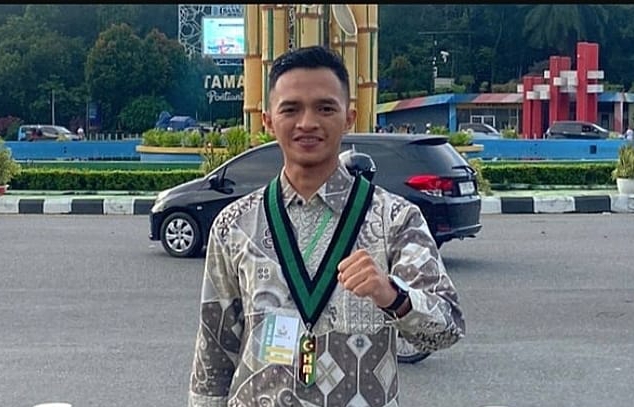Ketua HMI Cabang Tapaktuan Muhammad Haikal Qadri.