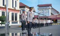Pimpin Apel, Wakapolres Lhokseumawe Tekankan Disiplin dan Peran Aktif Personel