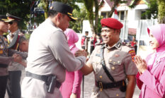 Kapolres Aceh Barat Pimpin Sertijab Sejumlah Pejabat Polres dan Kapolsek