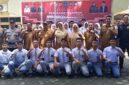 Foto bersama usai Apel Pemusatan Pelatihan Paskibraka kota Langsa