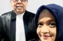 H.Hasan Basri SH MH bersama Dian Yuliani SH dari Kantor Hukum Hasan Basri & Rekan dari Kota Langsa