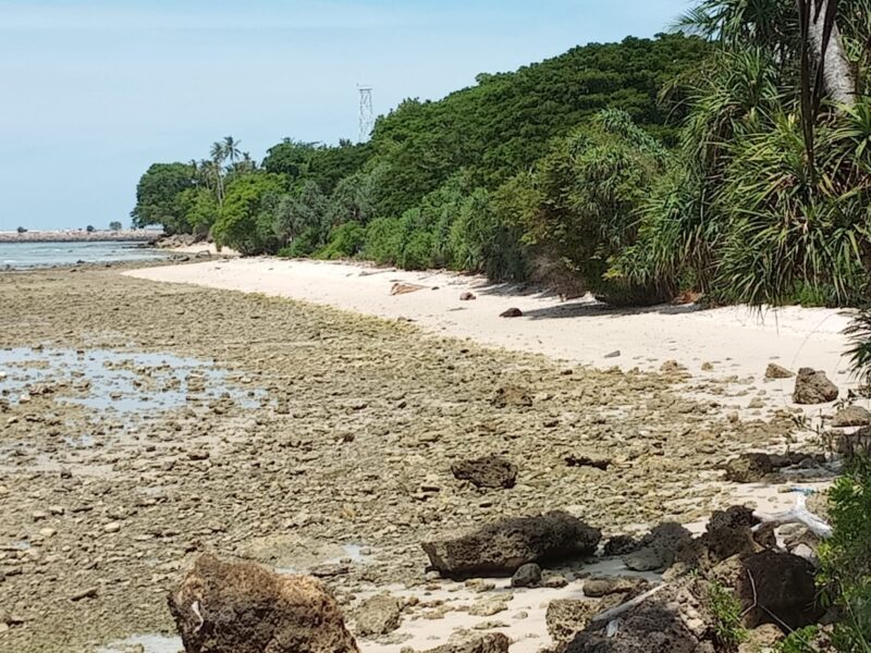 lokasi pantai Ie Meulee, Kecamatan Sukajaya, Sabang Pulo Sabang, Provisi Aceh. Jumat 11/07/2025.