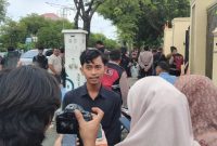 Koordinator Lapangan Kamisan, Iza Muhlisa/ foto Dicky kamis 14/08/2025.