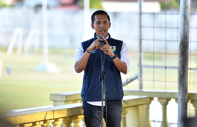 Ketua DPD KNPI kota Langsa Dr Rizki Maulana 