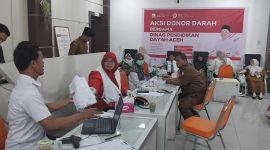 Dinas Pendidikan Dayah Aceh komitmennya mendukung program pemerintah Aceh melalui kegiatan donor darah yang dilaksanakan pada Senin, 19 Agustus 2025. 
