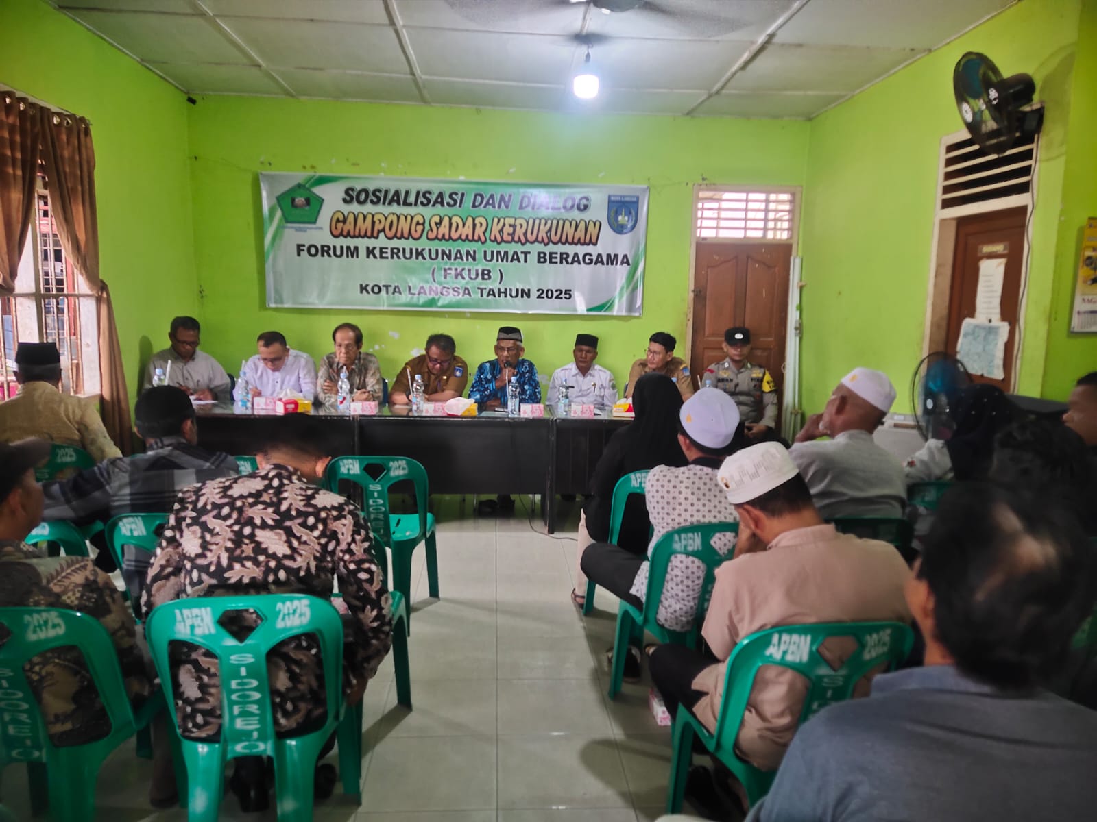 FKUB Sosialisasikan Sadar Kerukunan Umat Beragama di Sidorejo 