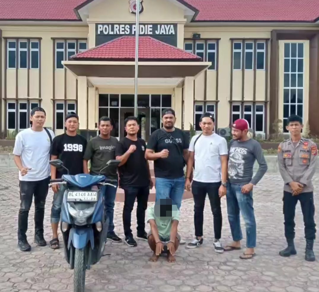Polres Aceh Selatan Ungkap Kasus Curanmor di SPBU Geulumbuk