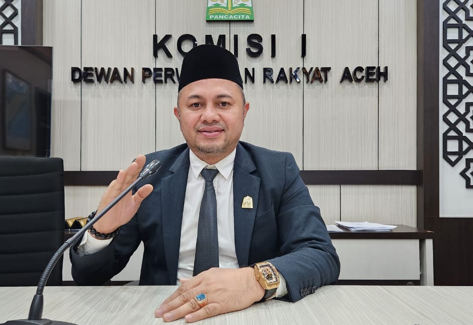 Anggota Dewan Perwakilan Rakyat Aceh (DPRA) Dony Arega Rajes.