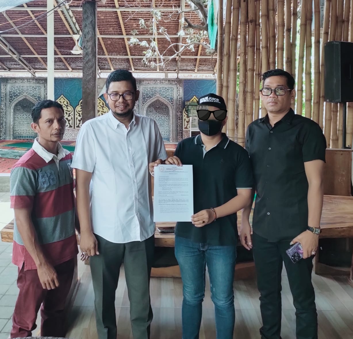 Mahasiswa Korban Penganiayaan oleh Ajudan Ketua DPRA, Tunjuk EMZED sebagai Kuasa Hukum.