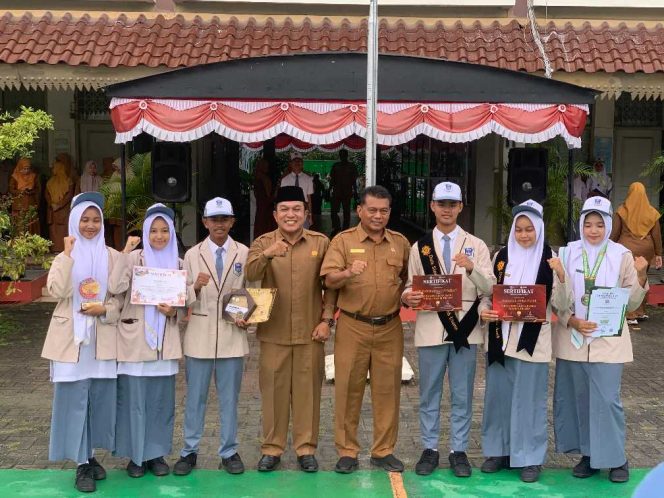 Apresiasi tersebut disampaikan dalam sebuah upacara yang dilaksanakan di SMA Negeri 4 Banda Aceh, Senin (20/10/2025).
