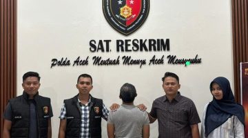 Unit PPA Sat Reskrim Polres Aceh Amankan Terduga Pelaku Pelecehan Anak