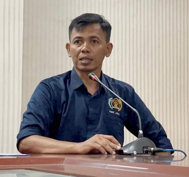 Ketua PWI Pidie Jaya Ikhsan
