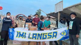 IMI Kota Langsa bersama Komunitas H&H Malaysia distribusikan bantuan korban banjir di Aceh Tamiang.