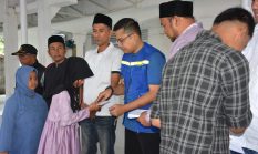 Walikota Langsa Salurkan Paket Bantuan Kepada Anak Yatim 