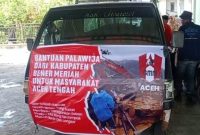 DPD GMNI) Provinsi Aceh menyalurkan bantuan kemanusiaan berupa Palawija kepada masyarakat korban banjir dan longsor di Kabupaten Aceh Tengah, Rabu (24/12/2025).