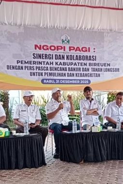 Bupati Bireuen, H. Mukhlis, S.T. Fokus Pulihkan Bireuen Pasca Bencana