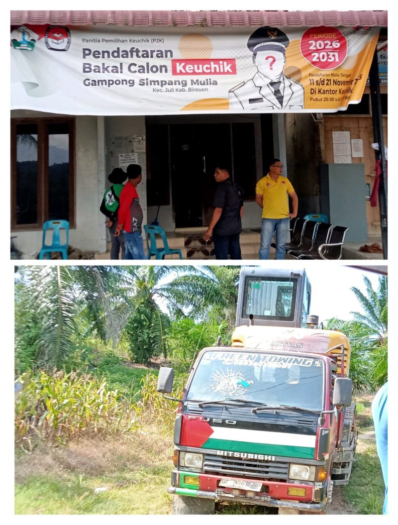 Yayasan Hakka Aceh Fobi Aceh dan Permata membantu satu unit Excavator untuk melakukan pembersihan dan perbaikan badan jalan simpang gampong Mulia, Kec Juli Kabupaten Bireuen, Sabtu (24/1/2026).