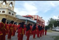 salah seorang kader tapak suci putera Muhammadiyah bernama Megawati sedang latihkan atlit Pencak Silat (Tapak Suci). Minggu 18/01/2026.