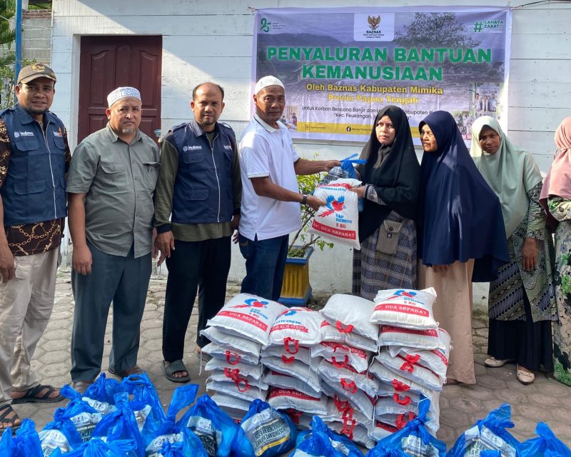 Ketua Tim BAZARNAS melalui ketua Panitia penyaluran amil Zakat Ustad Wahyudi, yang didampingi Ustad Mulyadi, menyebutkan, dampak dari pada musibah banjir dan lonsor Aceh. di Kabupaten Bireuen, Provinsi Aceh. Minggu (25/01/2026).