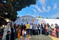 Kemendukbangga/BKKBN Perwakilan Aceh melaksanakan kegiatan dengan berbagai layanan kesehatan dan dukungan psikososial diberikan kepada masyarakat terdampak banjir di Posko Bencana Padang Meuria dan Pustu Paya Tukai, Kecamatan Langkahan, Kabupaten Aceh Utara, Rabu (28/1/2026).