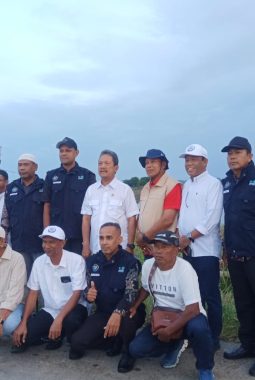 Tiga Menteri Kunjungi Bireuen, Janji Bantu Pulihkan Tambak Rusak