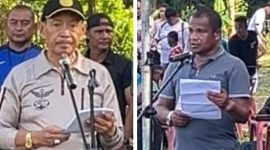 Wakil kepala daerah Kota Sabang, Drs. Suradji Yunus -  Penitia Pelaksana Turnamen Bola Kaki Agus Halim.