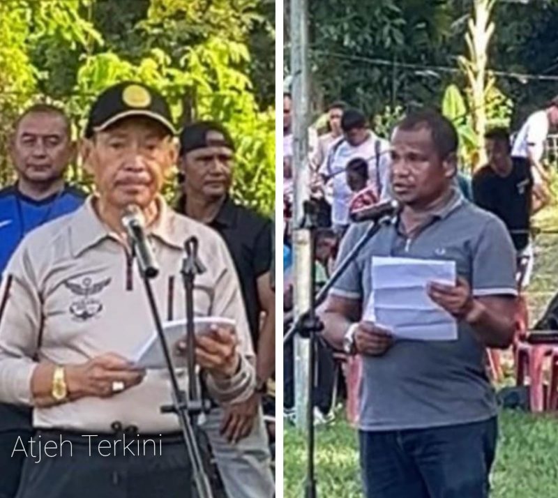 Wakil kepala daerah Kota Sabang, Drs. Suradji Yunus -  Penitia Pelaksana Turnamen Bola Kaki Agus Halim.