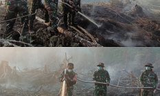 ‎Dandim 0107/Aceh Selatan Kerahkan Pasukan ke Titik Karhutla Bakongan