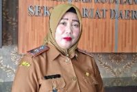 Sekretaris Daerah Pemerintah Kota Langsa Dra.Suhartini S.Pd, M.P.d.