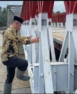 Haji Uma Sebutkan Kejanggalan Baut Jembatan Bailey, Ada Apa?