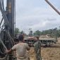 Yonzipur 16/DA Kodam Iskandar Muda Wujudkan Akses Air Bersih Bagi Masyarakat Tamiang daerah, kegiatan pengeboran sumber air bersih di wilayah Aceh Tamiang (01/02/26)