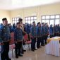 Bupati Bireuen, H. Mukhlis TA Kabeya, ST. lantik 38 kepala sekolah bersama 43 pejabat fungsional resmi diambil sumpah jabatan berlangsung di Aula Dinas Pendidikan dan Kebudayaan Kabupaten Bireuen, Jumat (27/2/2026). 