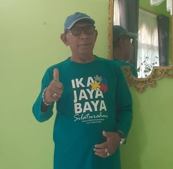 Salah satu kandidat calon Ketua Umum FK.P70 Drs. Burhanuddin.