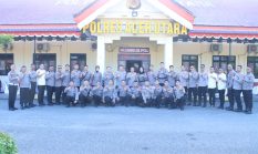Mahasiswa STIK-PTIK Lemdiklat Polri Laksanakan Dianmas di Aceh Utara