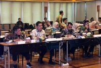 Sekda Aceh, M. Nasir, S.IP, MPA, didampingi Plt. Kepala Biro Pemerintahan dan Otonomi Daerah Setda Aceh, Ruslan, S.Ag, MGPP, mengikuti Rapat Pengurus Asosiasi Pemerintah Provinsi Seluruh Indonesia (APPSI), di Hyatt Regency Bali, Jum'at, (13/2/2026).