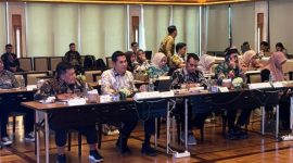 Sekda Aceh, M. Nasir, S.IP, MPA, didampingi Plt. Kepala Biro Pemerintahan dan Otonomi Daerah Setda Aceh, Ruslan, S.Ag, MGPP, mengikuti Rapat Pengurus Asosiasi Pemerintah Provinsi Seluruh Indonesia (APPSI), di Hyatt Regency Bali, Jum'at, (13/2/2026).