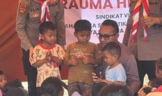 Mahasiswa STIK Angkatan 83 Gelar Trauma Healing