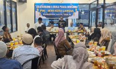 Rajut Ukhuwah, PWI dan IKWI Kota Langsa Buka Puasa Bersama