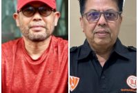 Anggota Komisi III DPR RI Fraksi PKS Dr.H.M.Nasir Djamil M.Si dan Advokat/ ketua Barsabnas H.Hasan Basri SH MH 