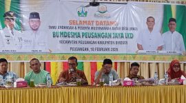 Musyawarah Antar Desa (MAD) Tahun Buku 2025 sekaligus pembahasan Rencana Kerja Tahun anggaran 2026. Kegiatan tersebut berlangsung di Aula Kantor Camat Peusangan. Selasa, 10 Februari 2026,