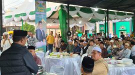 Anggota Komisi V DPR RI Fraksi Partai Kebangkitan Bangsa (F-PKB), H Ruslan Daud (HRD) buka puasa bersama di hadiri sebanyak 2.000 Masyarakat  Korban bencana Alam,Rabu 04/03/2026.