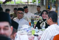 Wali Kota Banda Aceh, Illiza Sa’aduddin Djamal, menghadiri acara buka puasa bersama keluarga besar Komite Olahraga Nasional Indonesia (KONI) Kota Banda Aceh, Rabu, 4 Maret 2026, di Sekretariat KONI Kota Banda